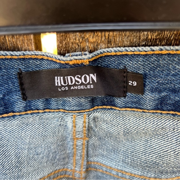 Hudson Lori High Rise Denim Cutoff Short NWT In Wonderwall Sz 29 - Picture 4 of 11